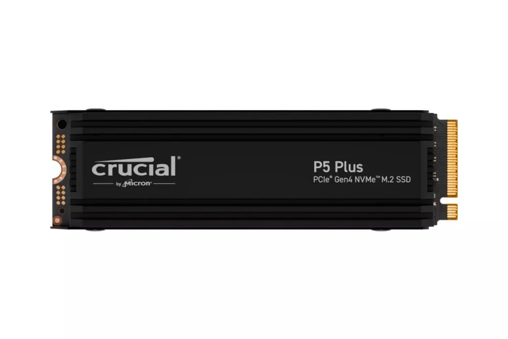 Crucial P5 Plus 1TB Gen4 NVMe M.2 SSD con Disipador