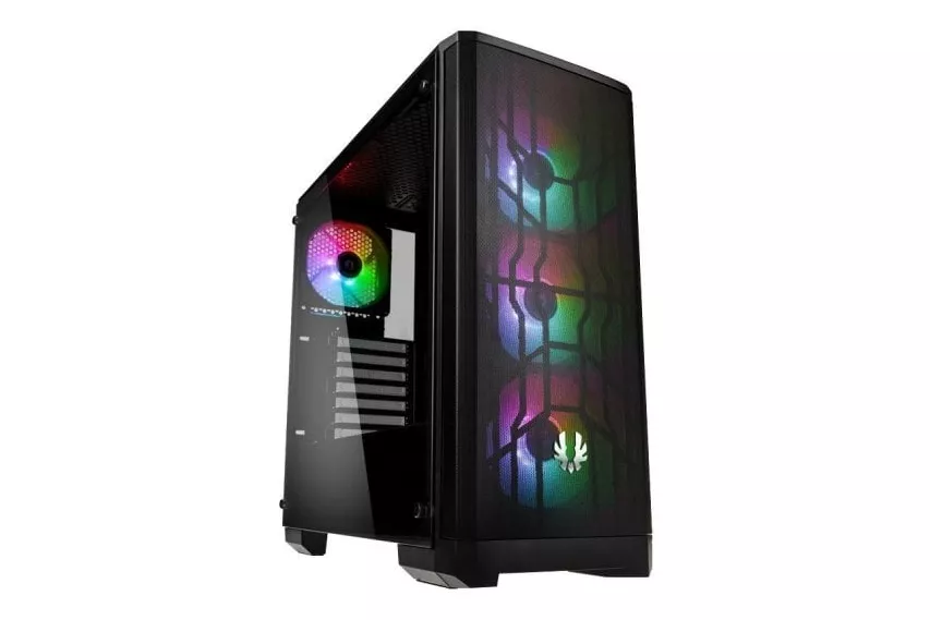 Bitfenix Pack Nova Mesh TG 4ARGB Cristal Templado USB 3.1 Negra + Fórmula Gold 750W 80+ Gold