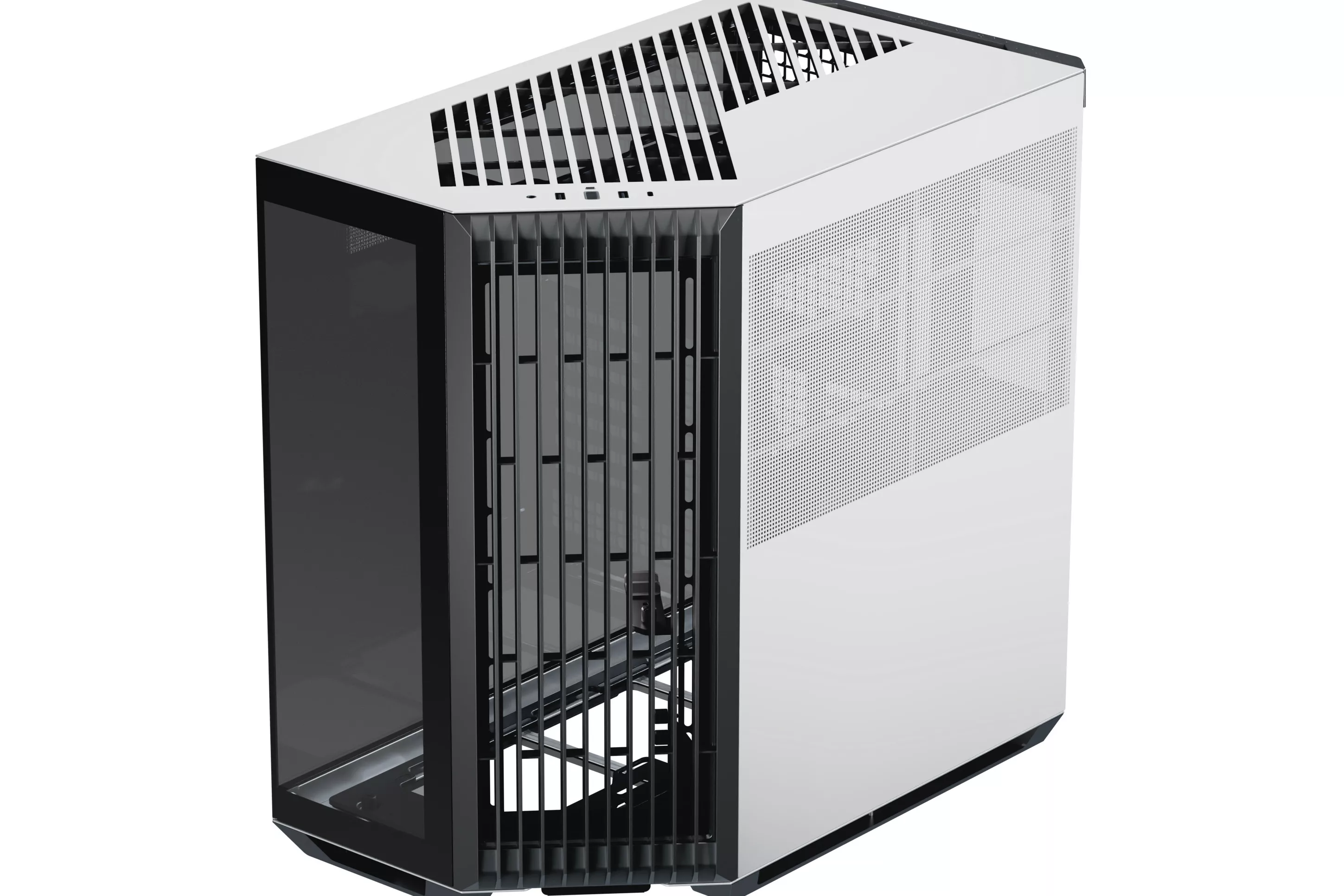Caja ATX APNX V1 Negro/Blanco
