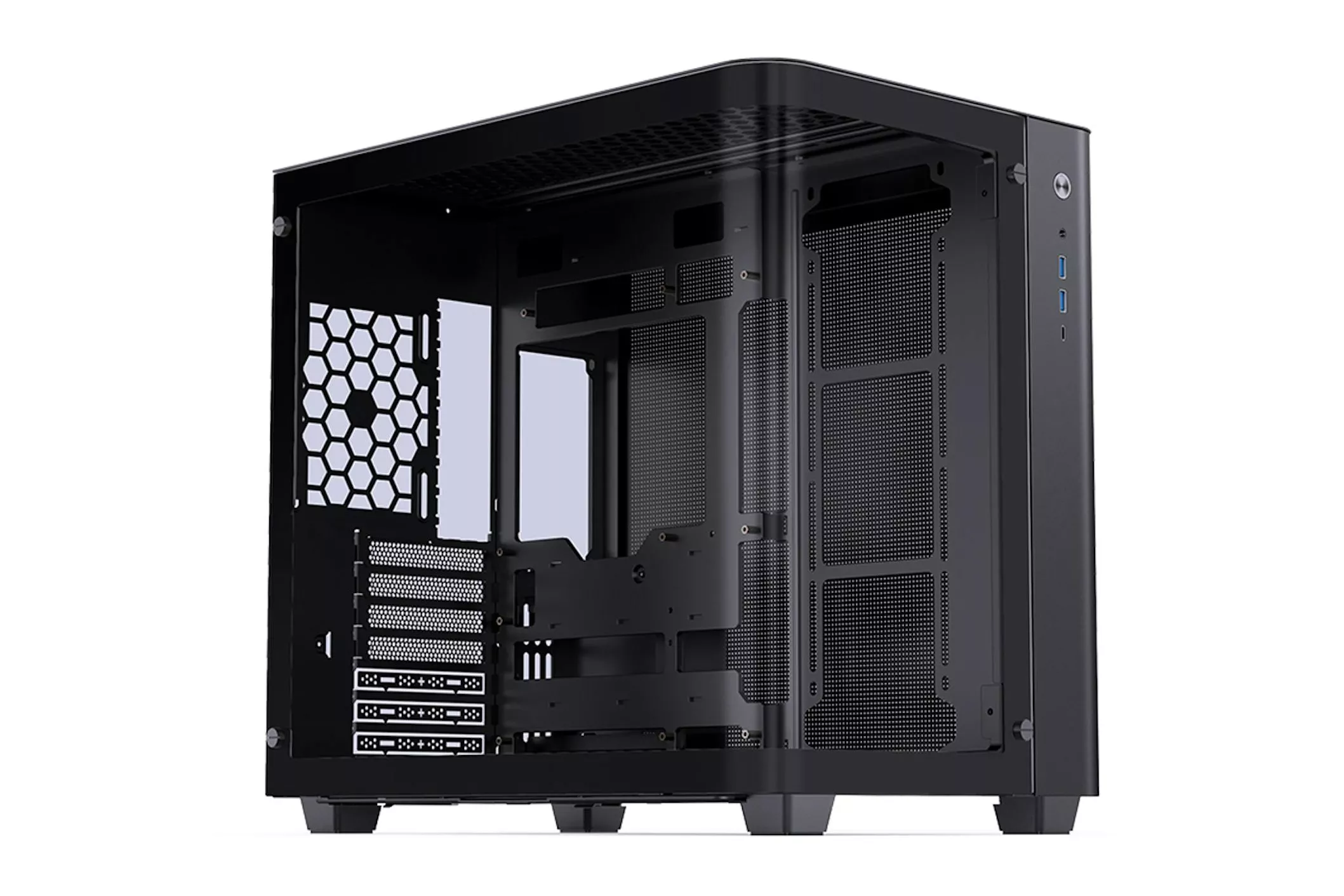 Caja ATX Jonsbo TK-3 Vidrio Tempelado Negro