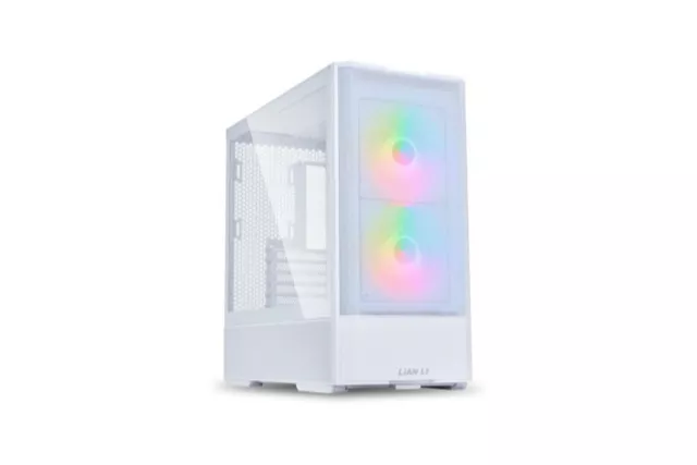 Lian-Li LANCOOL 207 Mid Tower ATX ARGB Cristal Templado USB-C 3.2 Blanca