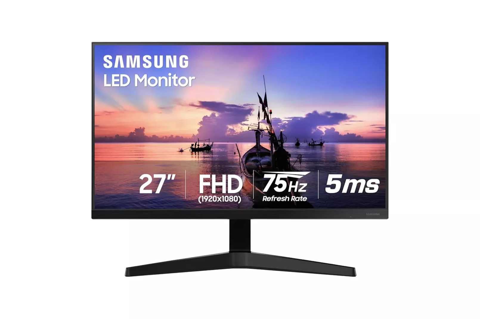 Samsung - Monitor PC 68,5 cm (27') Samsung Essential LS27C310, 75 Hz, Full HD IPS, FreeSync