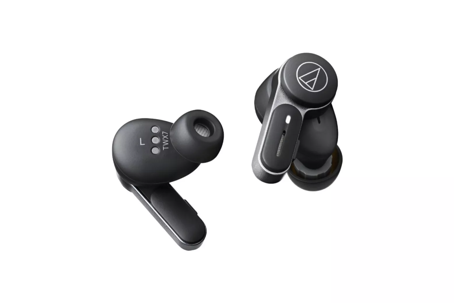 Audio-Technica ATH-TWX7 Auriculares Inalámbricos con Estuche de Carga Negros