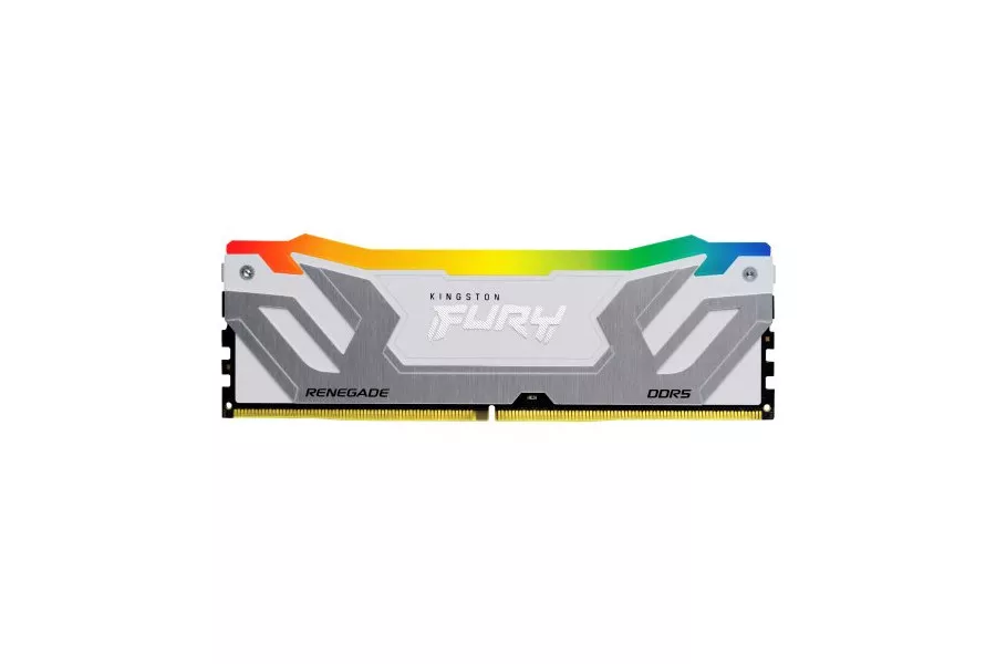 Kingston Fury Renegade RGB 24GB RAM DDR5 CUDIMM 8400MHz CL40 Blanca