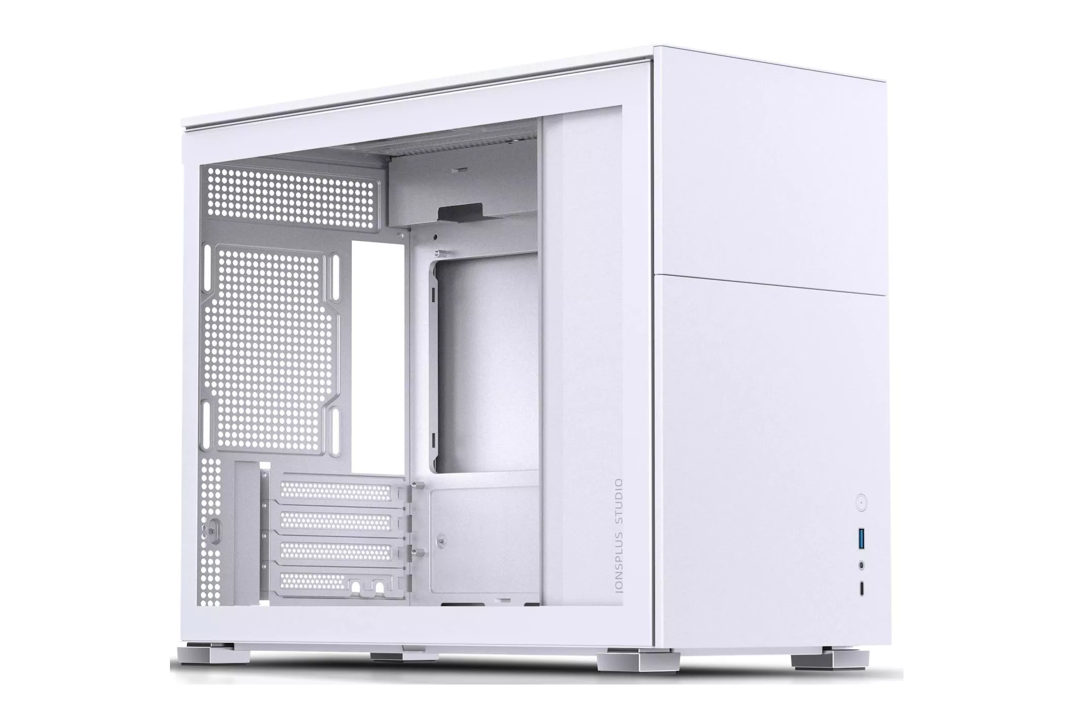 Caja Micro-ATX Jonsbo D31 STD Vidrio Templado Blanco