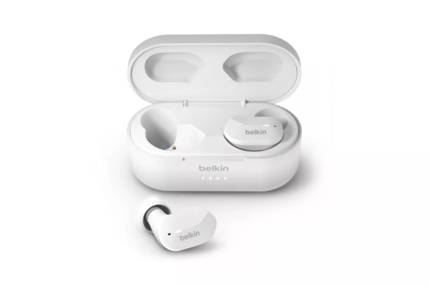 Belkin Auriculares Internos SoundForm True Wireless Bluetooth Blanco