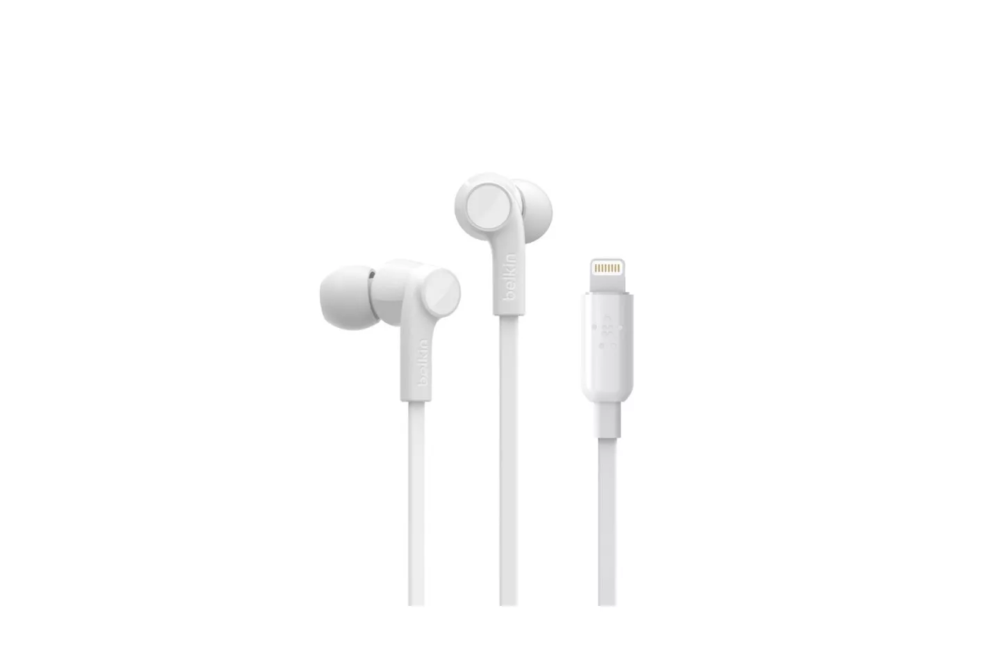 Belkin Rockstar Auriculares Lightning Blancos
