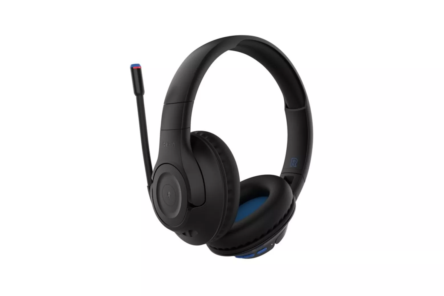 Belkin SoundForm Inspire Auriculares Inalámbricos Circumaurales para Niños Negro