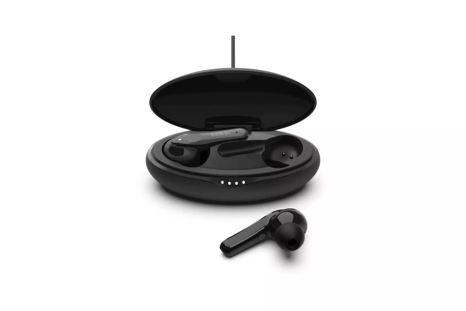 Belkin SoundForm Move Auriculares Inalámbricos Negros