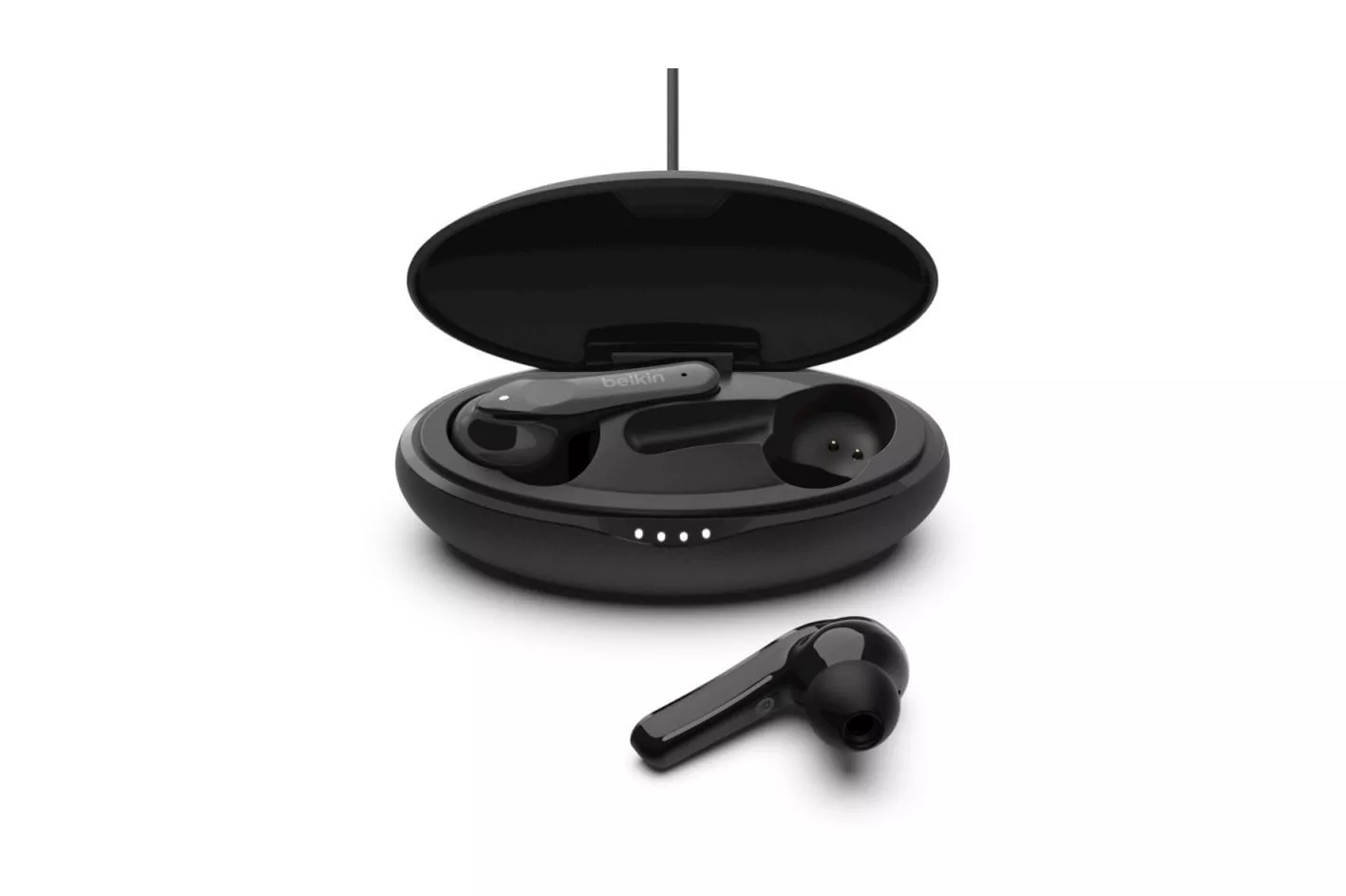 Belkin True Wireless SoundForm Move Auriculares Inalámbricos Negros