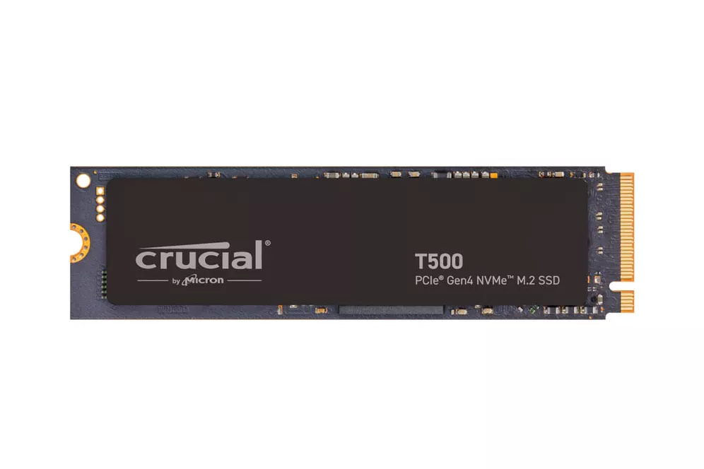 Disco Duro M.2 Crucial T500 1TB PCIe Gen4 x4 NVMe