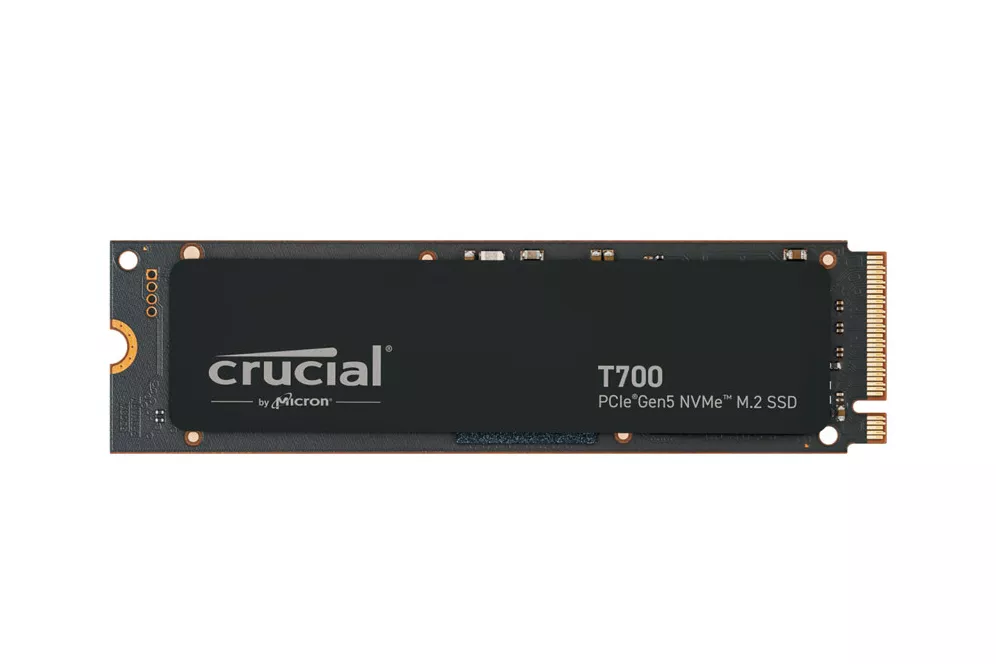 Disco Duro M.2 Crucial T700 4TB PCIe Gen5 x4 NVMe Tray