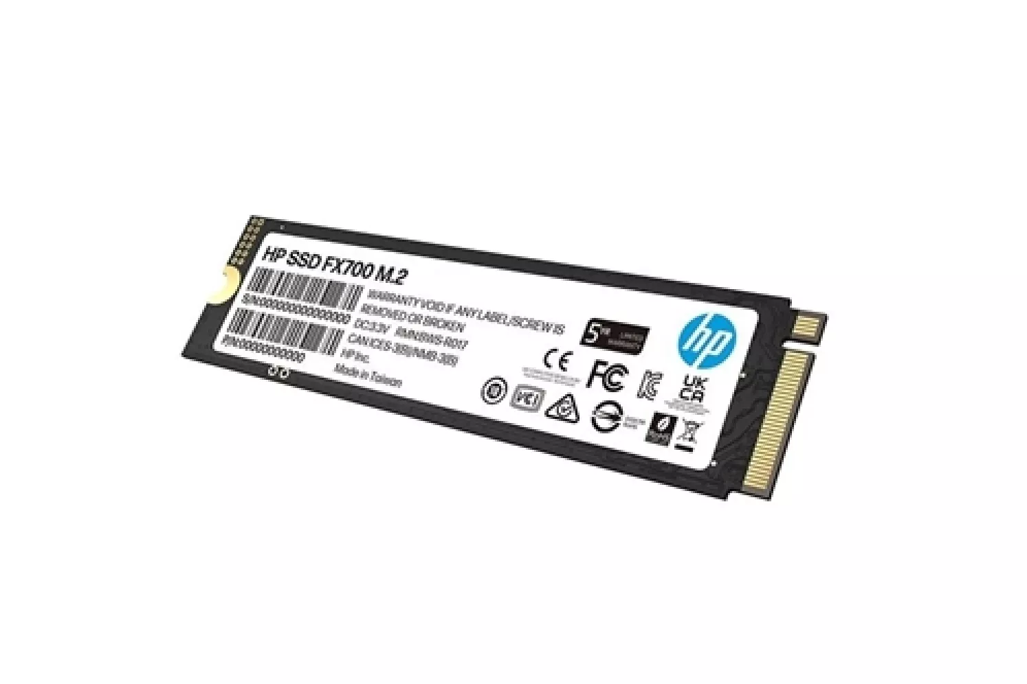 Disco Duro M.2 HP FX700 512GB PCIe Gen4 x4 NVMe SSD