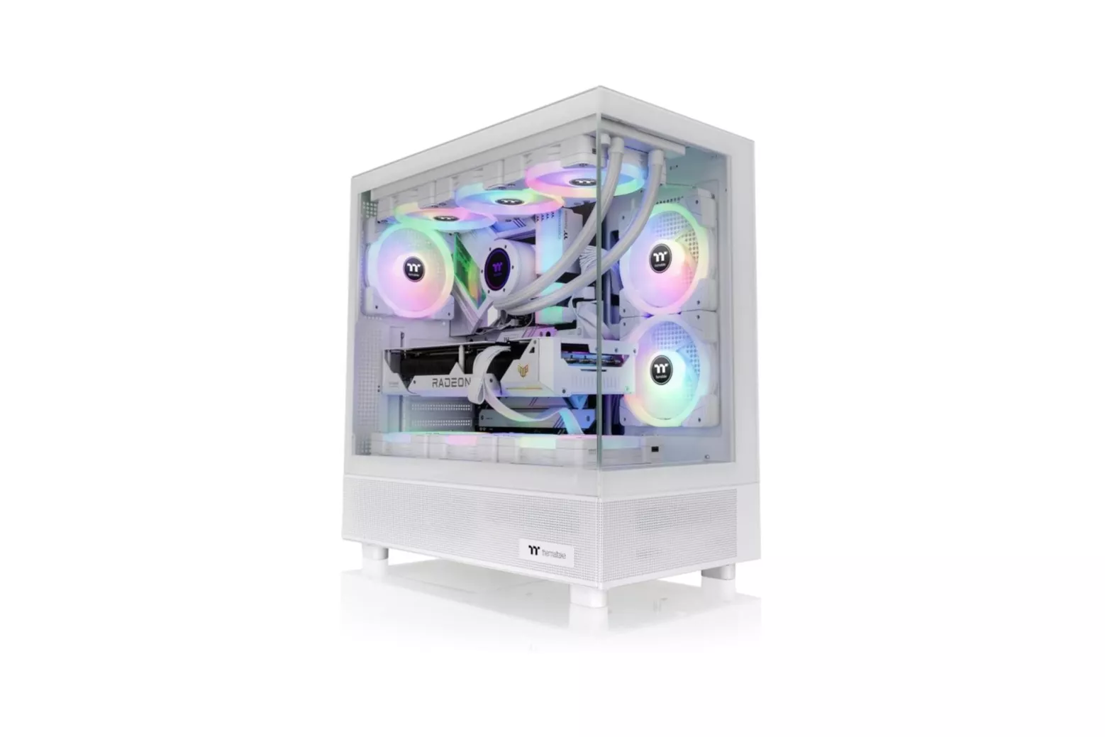 Thermaltake View 270 TG ARGB Snow Mid Tower Cristal Templado USB-C Blanca