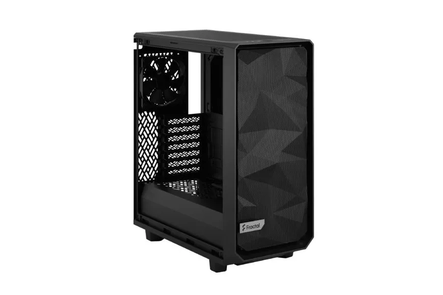 Torre ATX Fractal Design Meshify 2 Compact Negro Templado Dark Tint