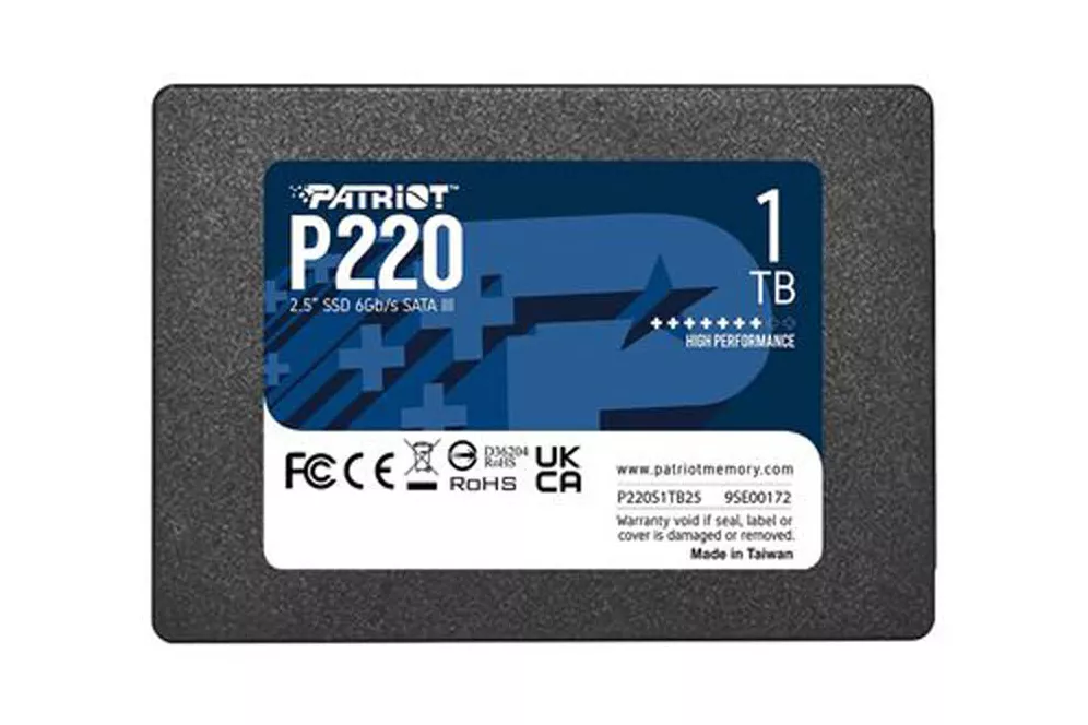 Disco SSD Patriot P220 1TB 2.5