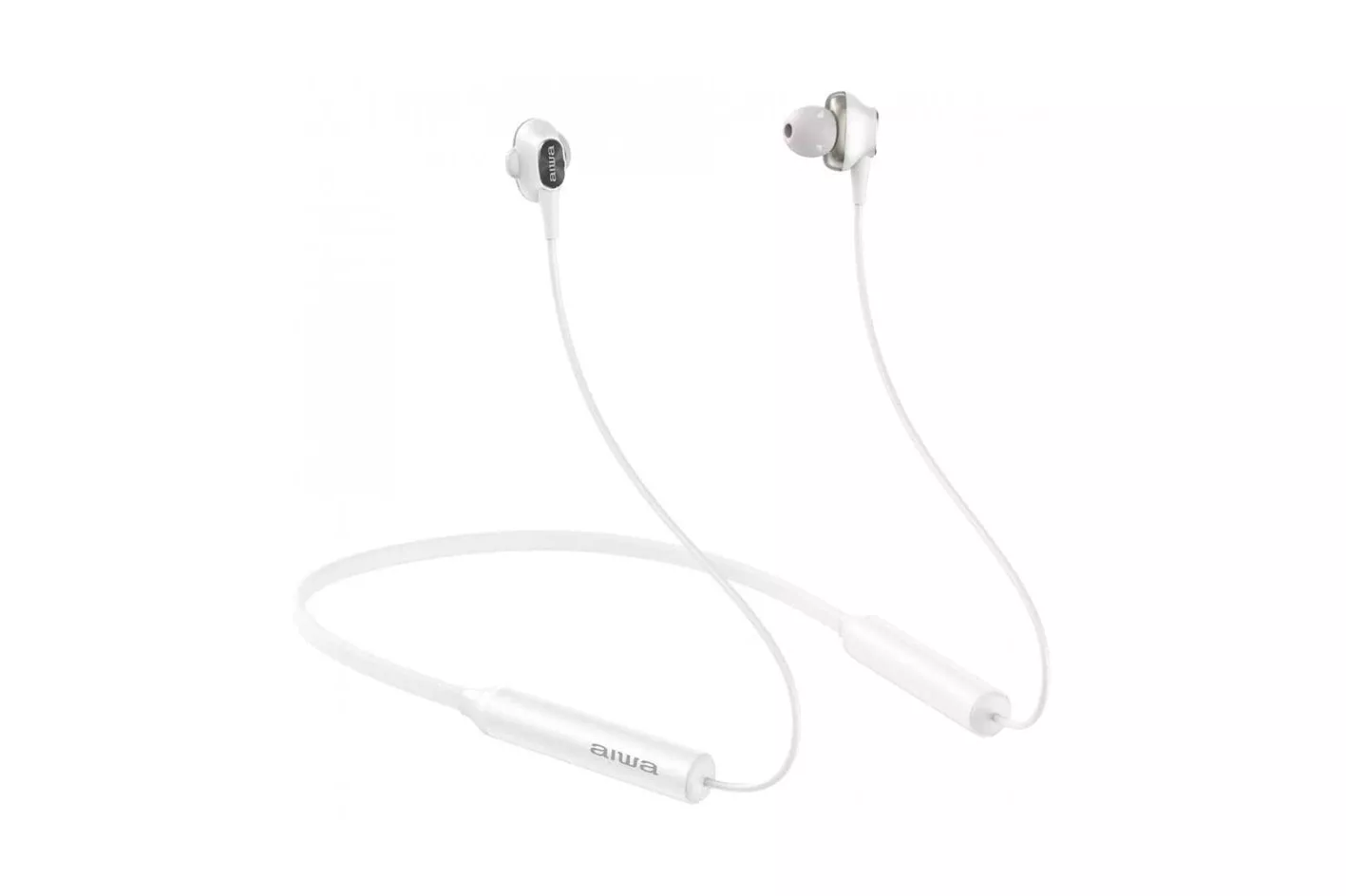 Aiwa ESTBT-450WT Auriculares Bluetooth Blancos