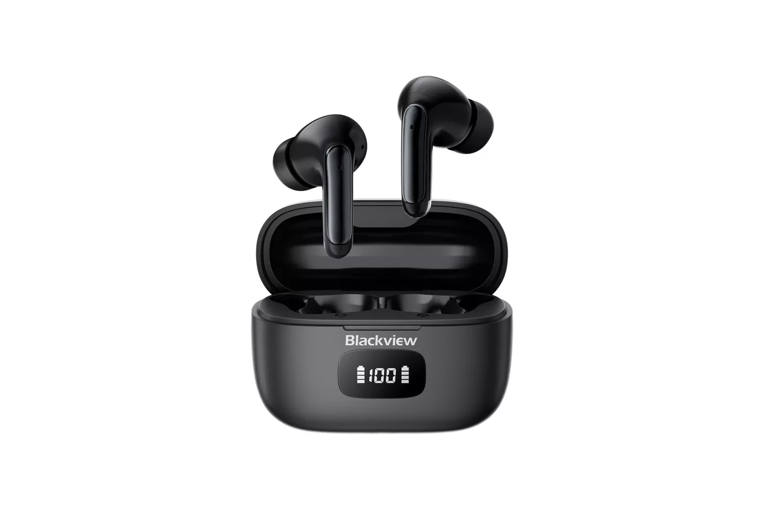 Blackview Airbuds 8 Auriculares Bluetooth con Cancelación Activa de Ruido Negros