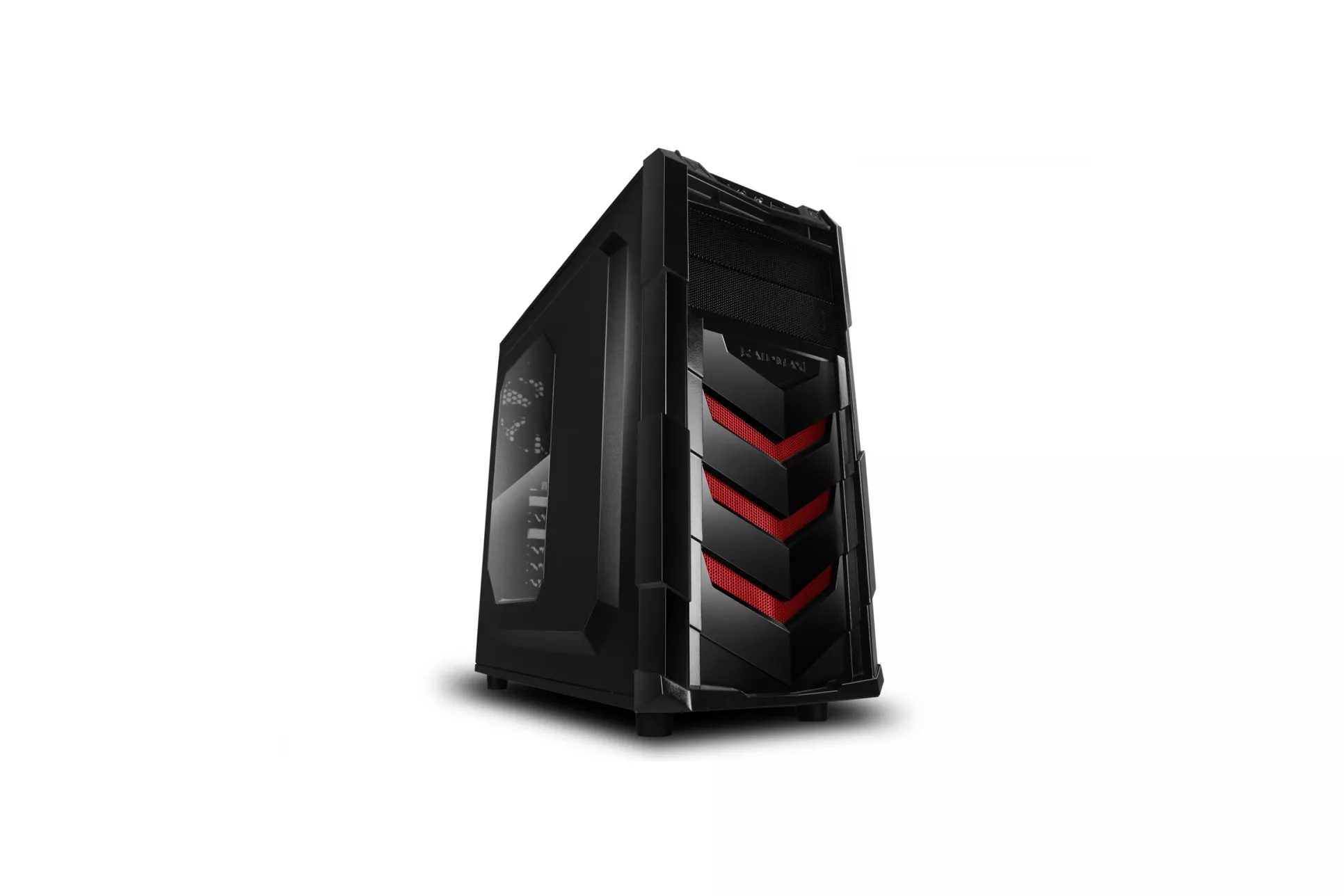 Raidmax Vortex V4 404WR ATX Mid Tower Gaming Roja