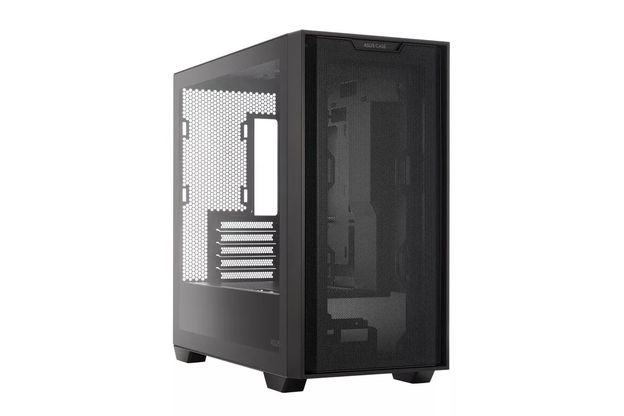 Asus A21 Plus Mesh Negra | Caja Micro ATX Cristal Templado