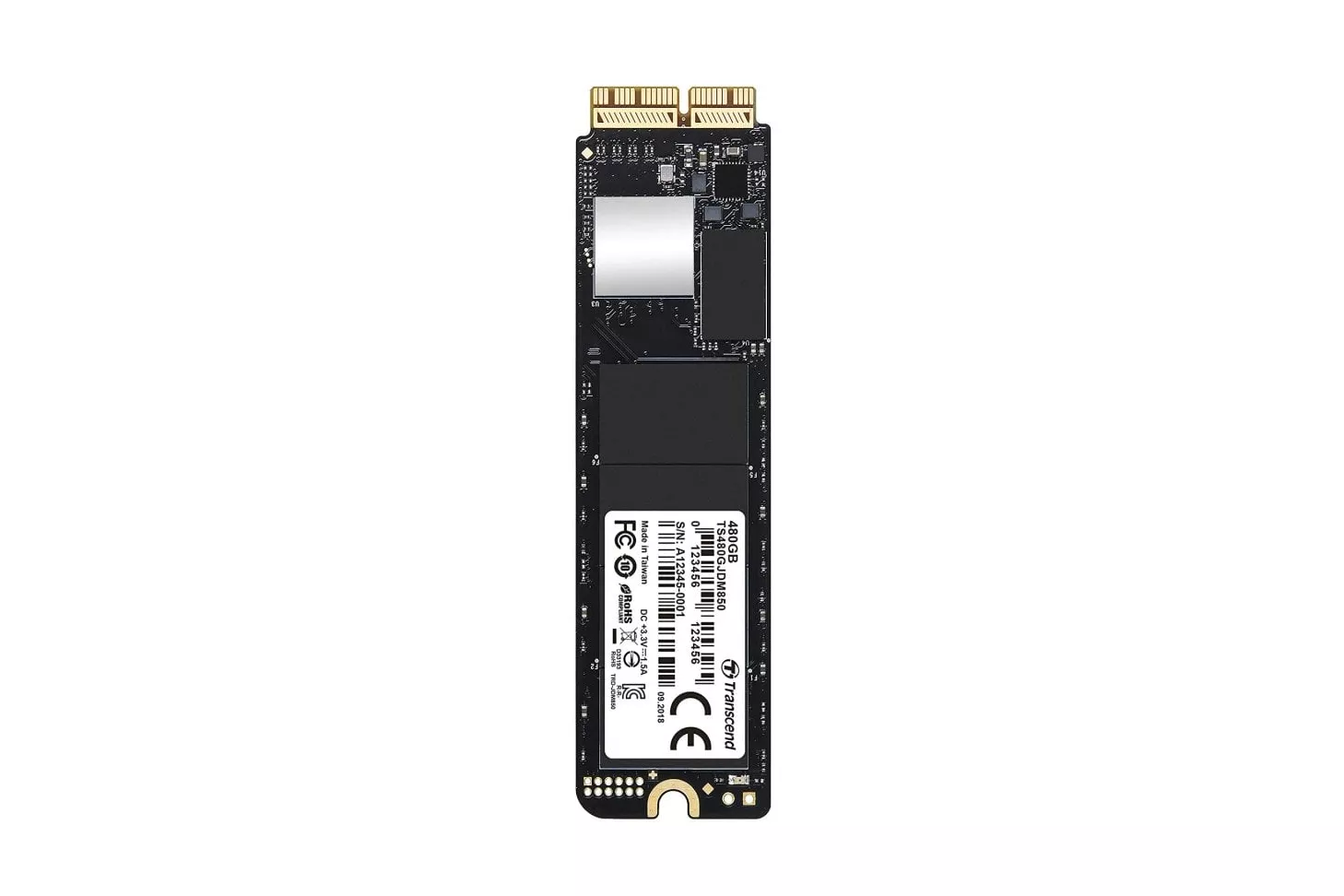 Transcend JetDrive 850 SSD 480GB PCI-E 3.0 para Mac