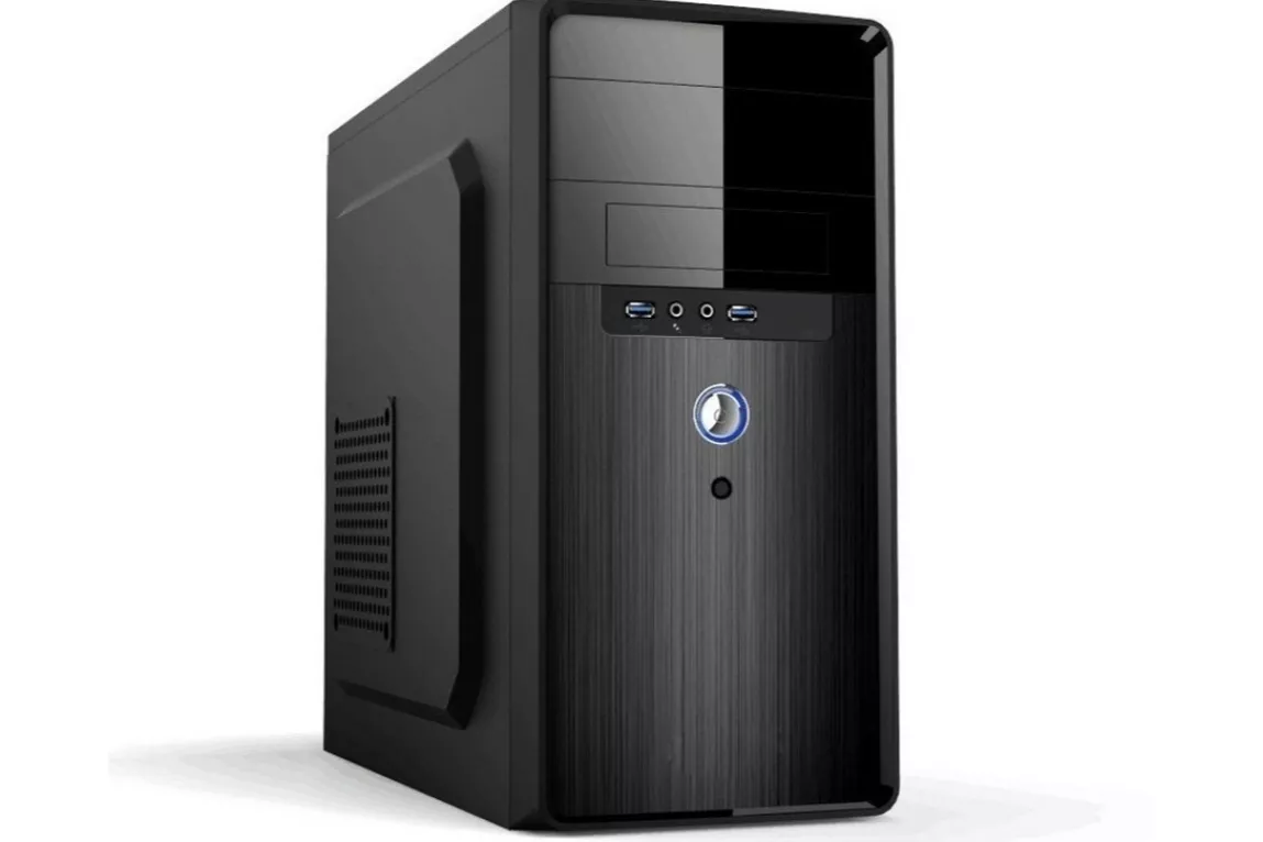 CAJA MICRO ATX PCCASE MPC-24 NEGRA + FUENTE 500W