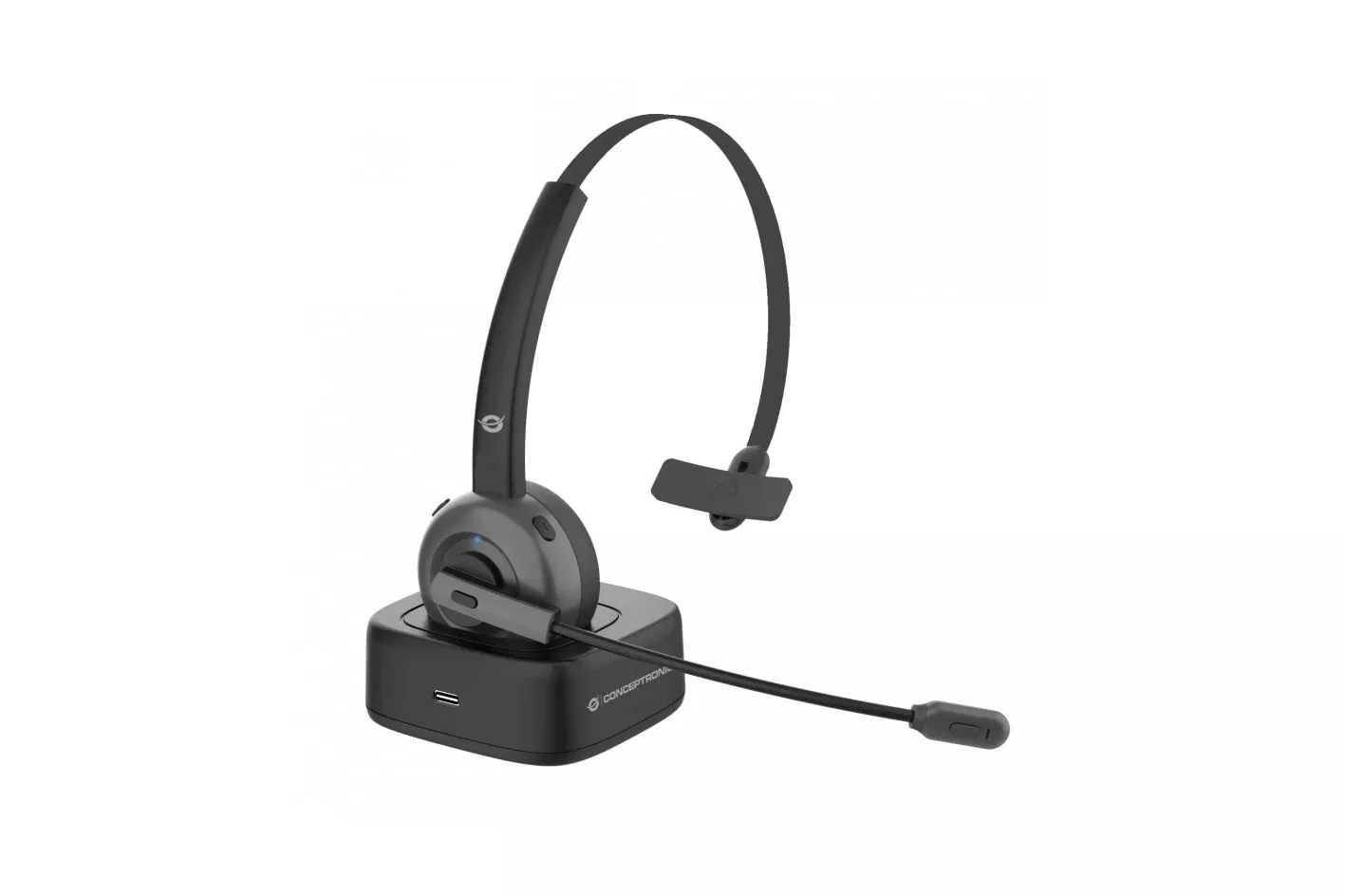 Conceptronic POLONA03BD Auricular Inalámbrico Bluetooth con Estación de Carga