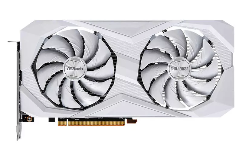 Tarjeta Gráfica ASRock Radeon RX 6600 Challenger White 8GB GDDR6