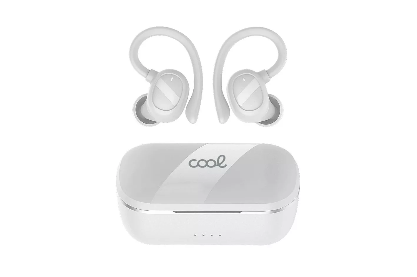 Cool Fit Sport Auriculares TW Stereo Bluetooth Blancos