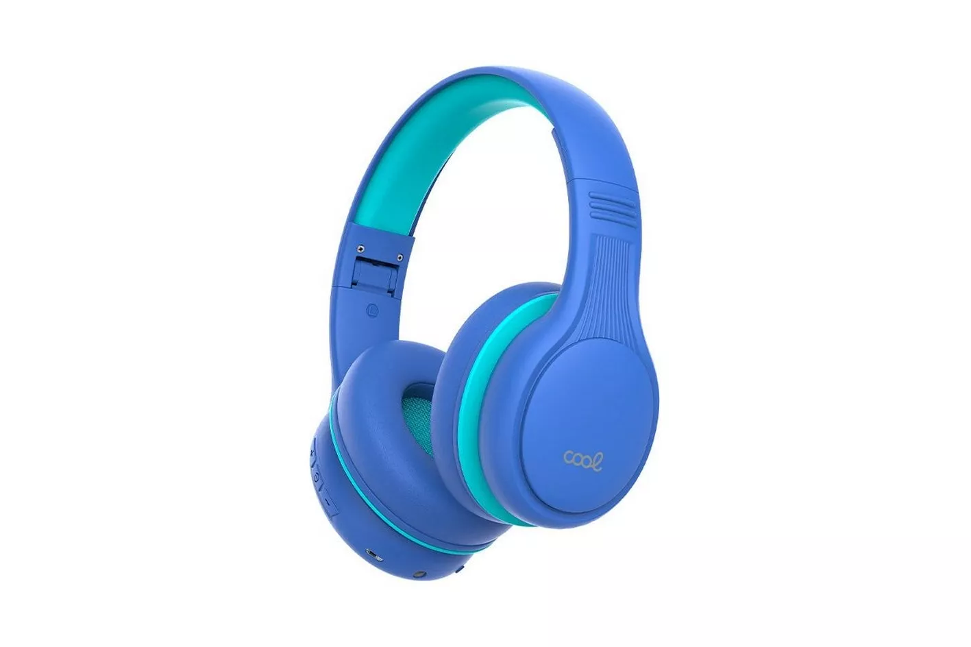 Cool Kids Auriculares Bluetooth Infantiles con Limitador de Volumen Azules