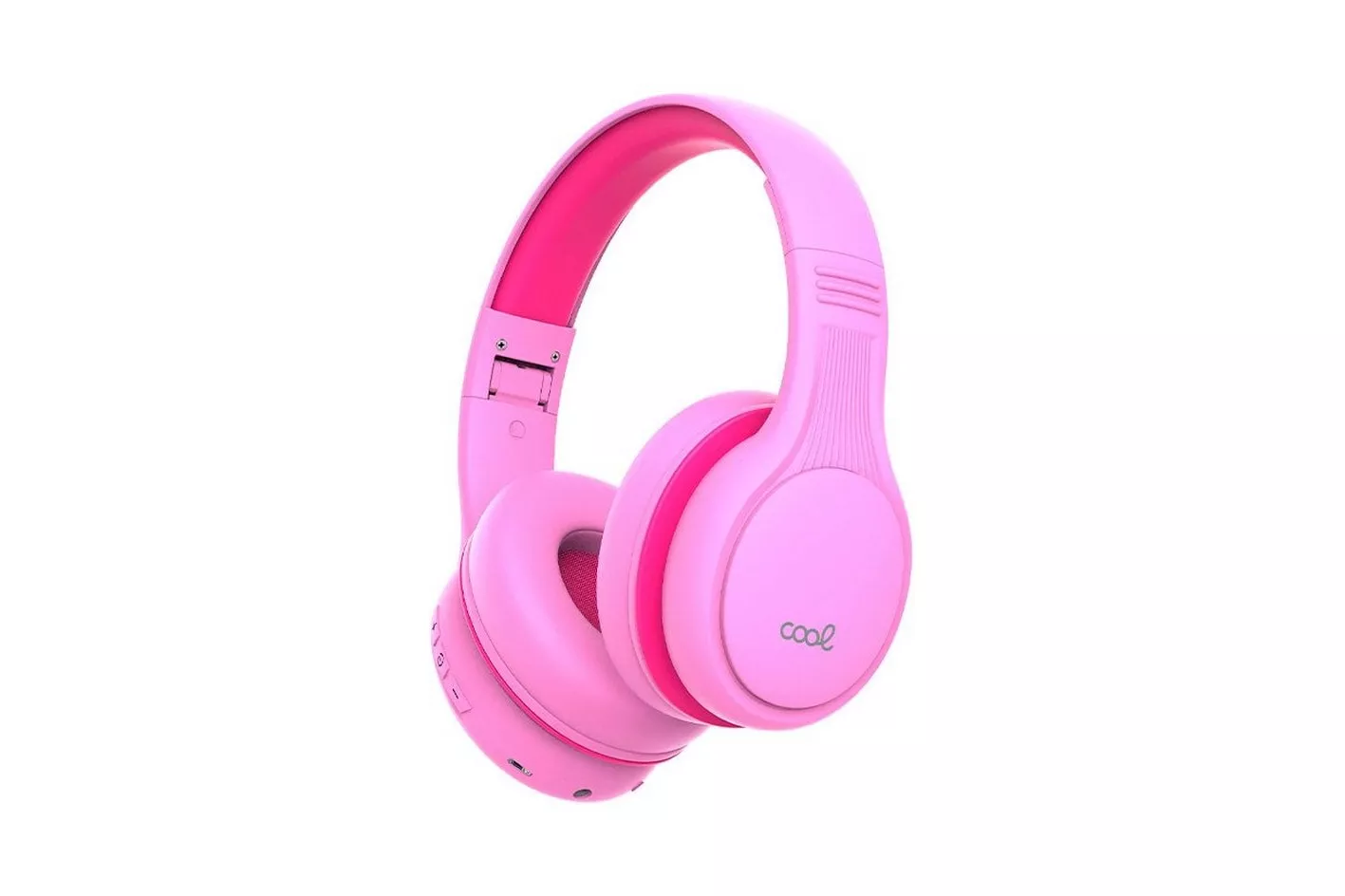 Cool Kids Auriculares Bluetooth Infantiles con Limitador de Volumen Rosas