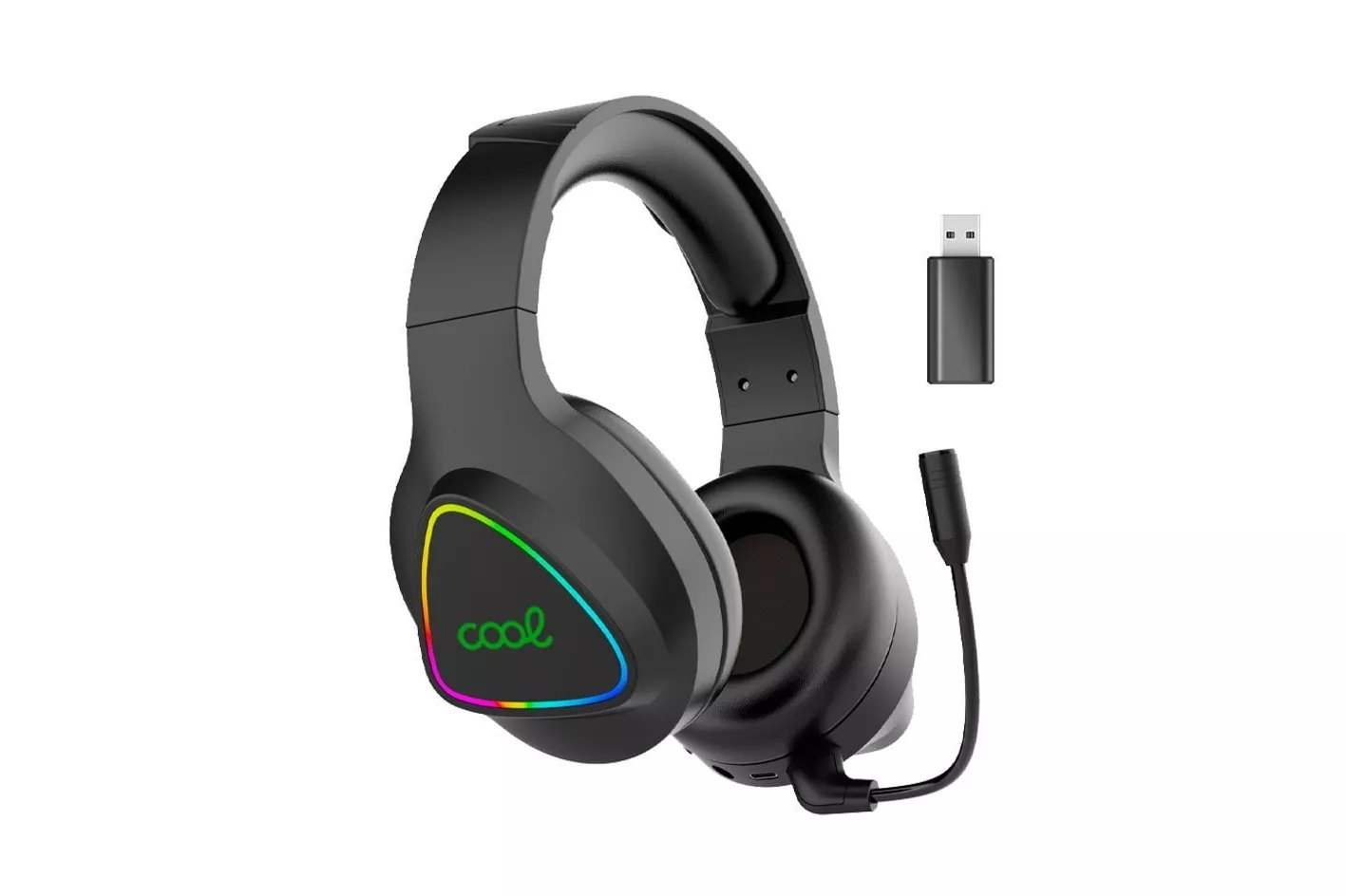 Cool Leopard Auriculares Inalámbricos Gaming 7.1 PC/PS4/PS5/Xbox Negros