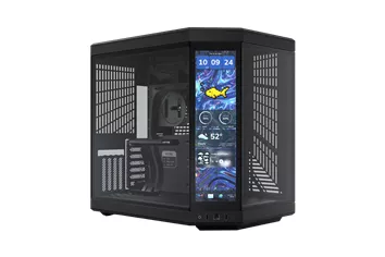 iBUYPOWER Y70 Touch Infinite LCD ARGB | Caja ATX Cristal Templado Negra