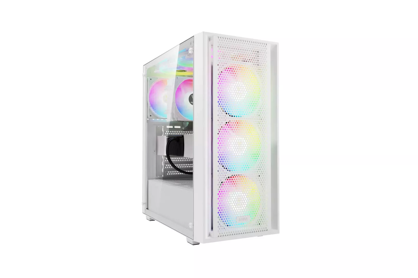 Caja/Torre Gamdias Aura GC2 Elite ARGB Blanco