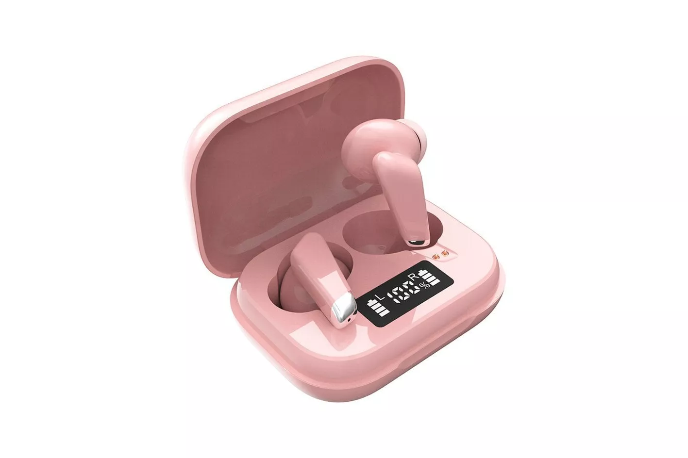 Cool Urban Auriculares Bluetooth LCD Rosa