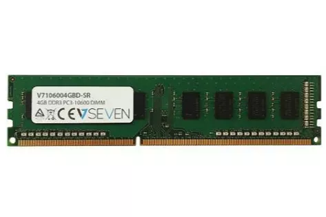 V7 4GB Memoria RAM DDR3 1333MHz CL9 DIMM 1.5V V7106004GBD-SR