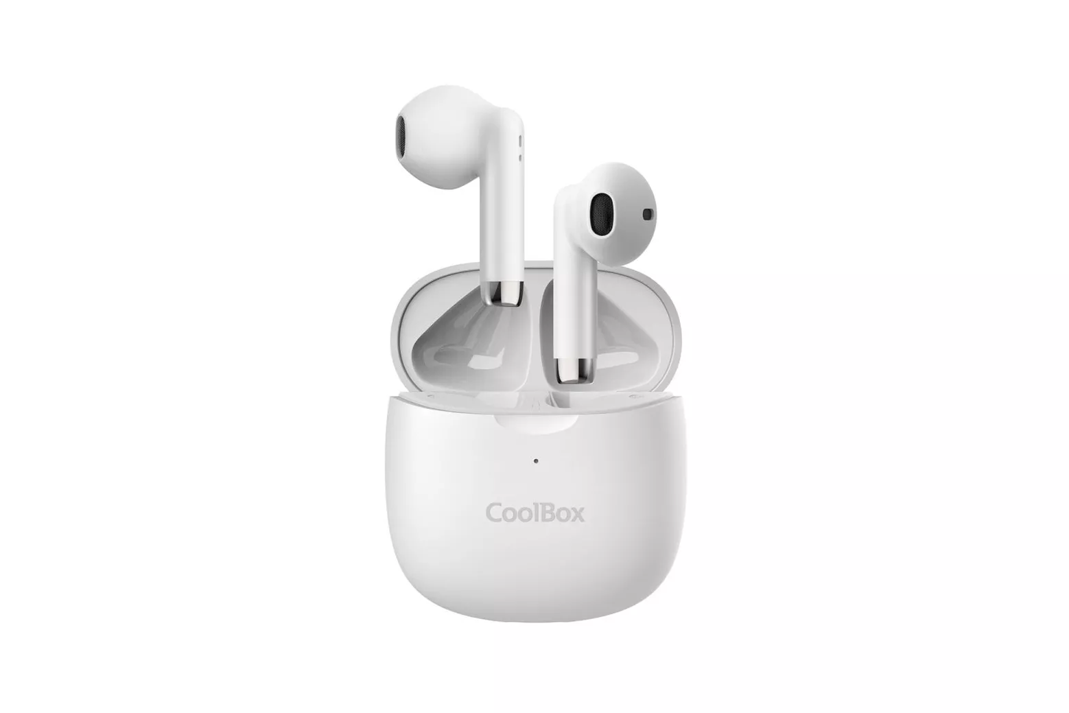 CoolBox TWS-01 Auriculares Bluetooth TWS Blancos