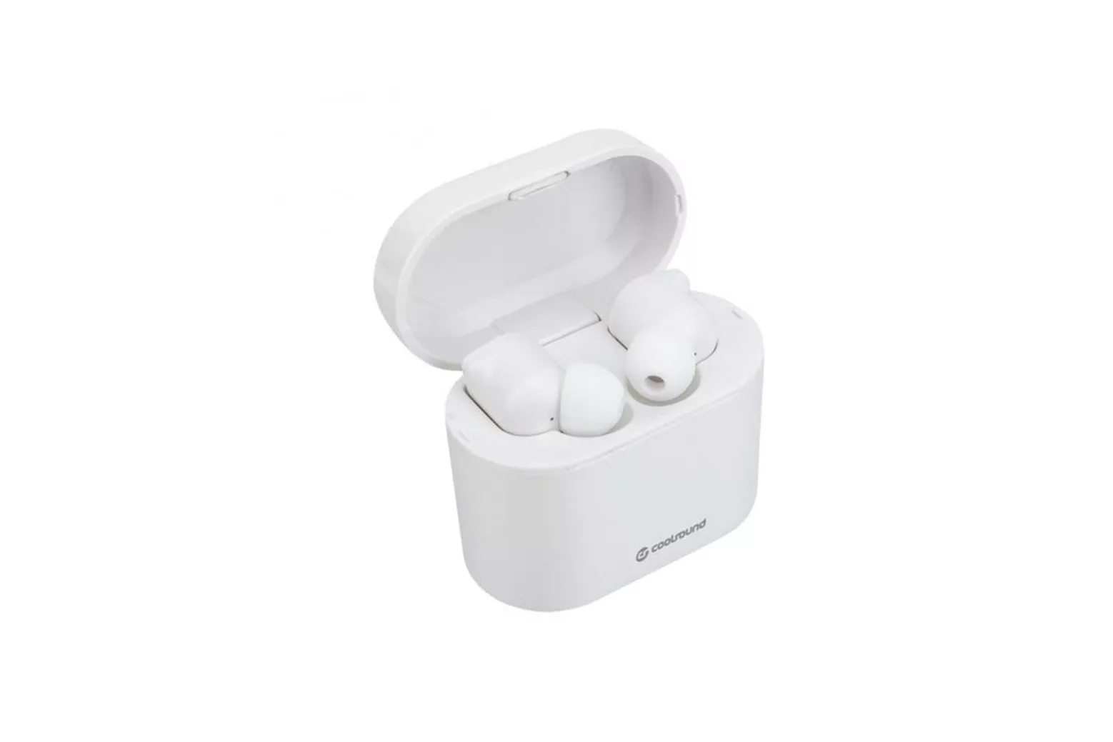 CoolSound TWS V10 Touch Auriculares Bluetooth Blancos