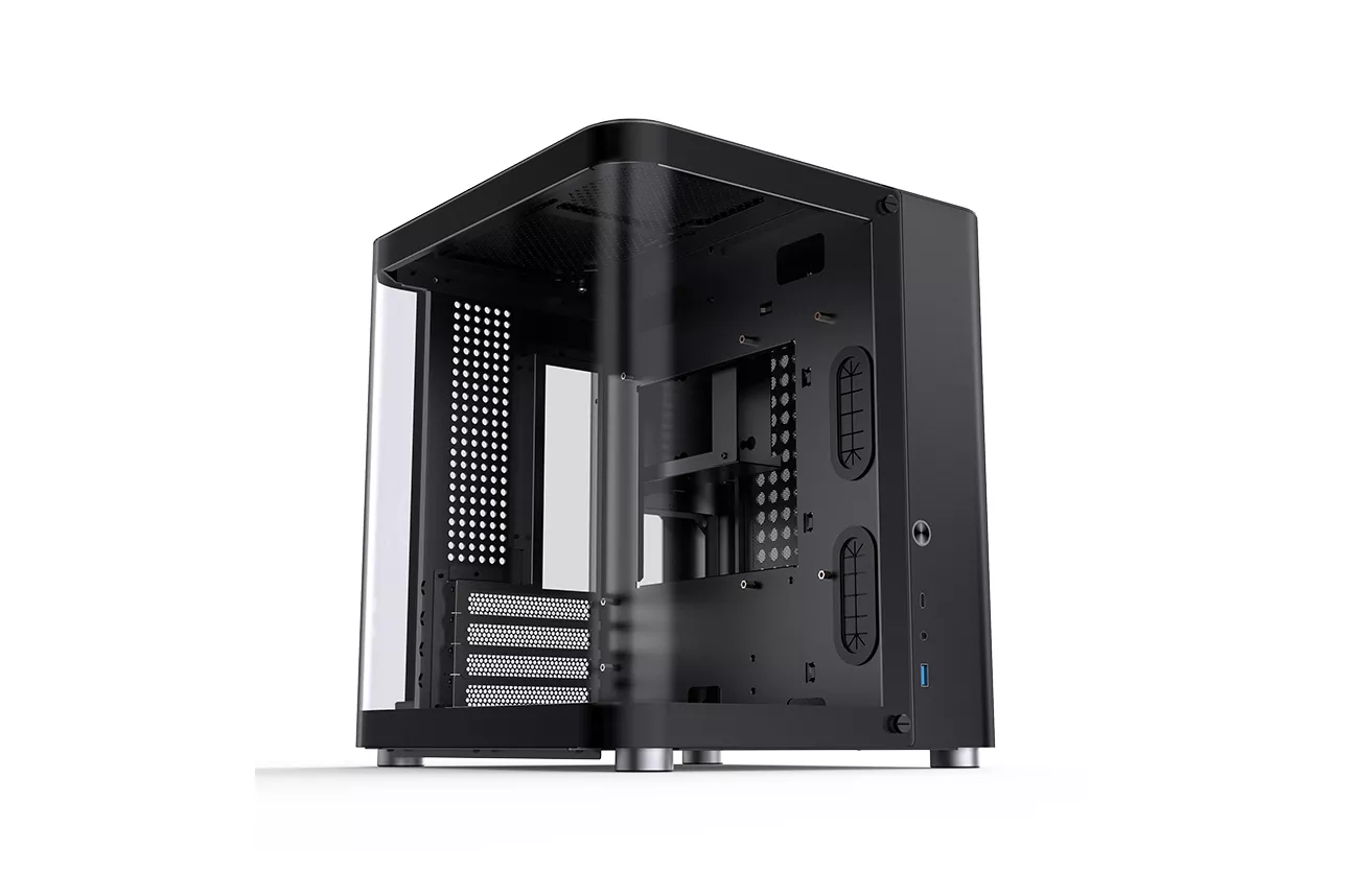Caja Mcro-ATX Jonsbo TK-1 2.0 Vidrio Templado Negro