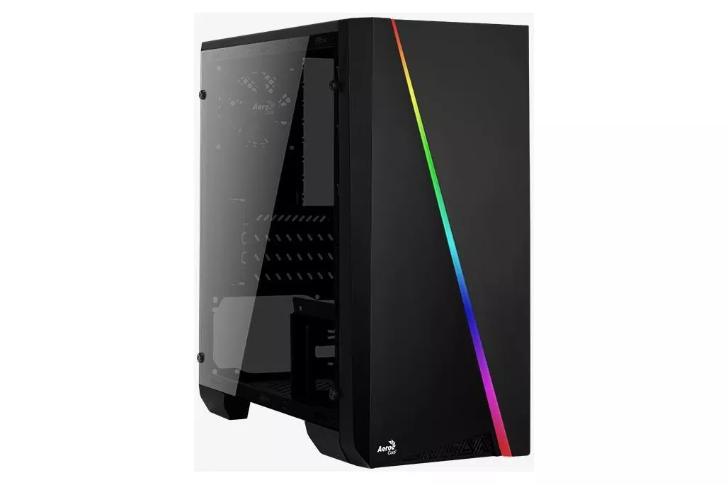 Caja Micro-ATX Aerocool Cylon Mini RGB Vidrio Templado Negro