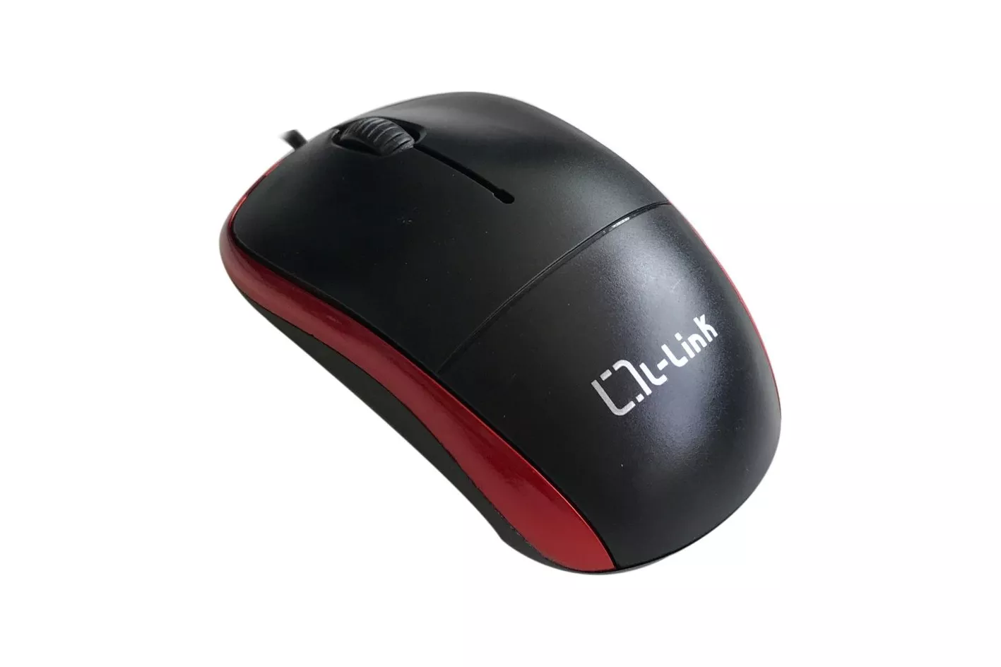 L-link Ll-2080-r Ratón USB Negro/Rojo