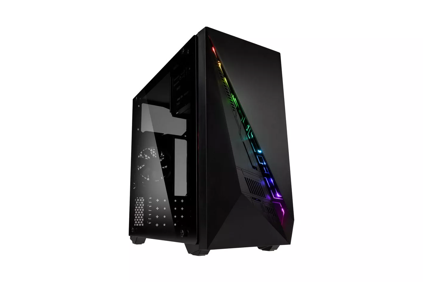 Caja Micro-ATX Kolink Inspire K2 Plus ARGB Vidrio Templado