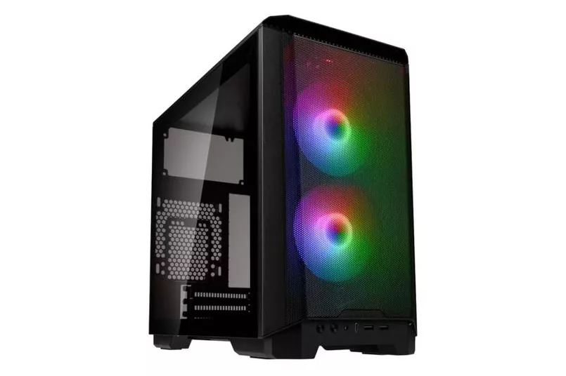 Phanteks Eclipse P200 Air Mini-ITX Cristal templado Negra