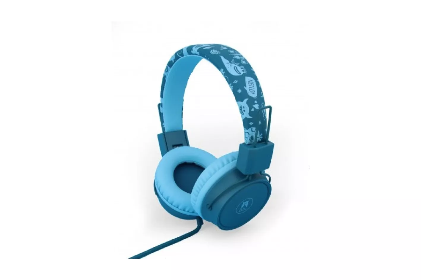 DCU Auriculares Infantiles con Micrófono Azules