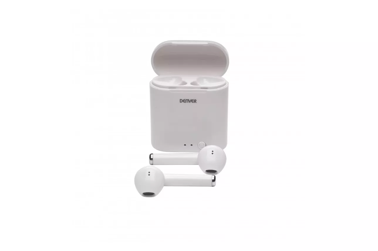 Denver TWE-36MK3 Auriculares Bluetooth Blancos