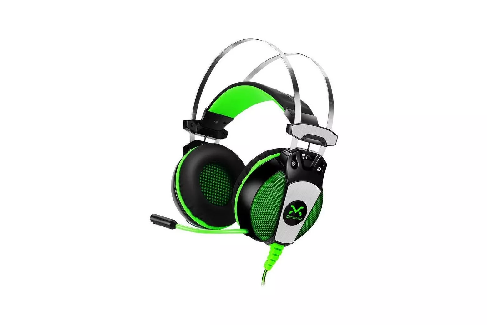 Droxio Hadlok Auriculares Gaming Negro/Verde