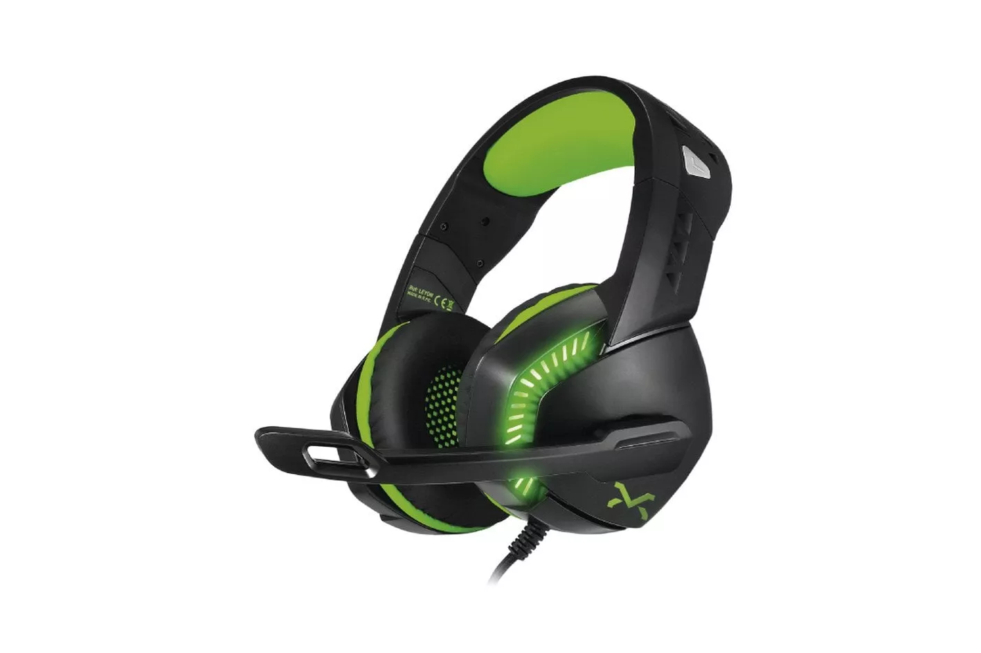 Droxio Leyon Auriculares Gaming Negro/Verde