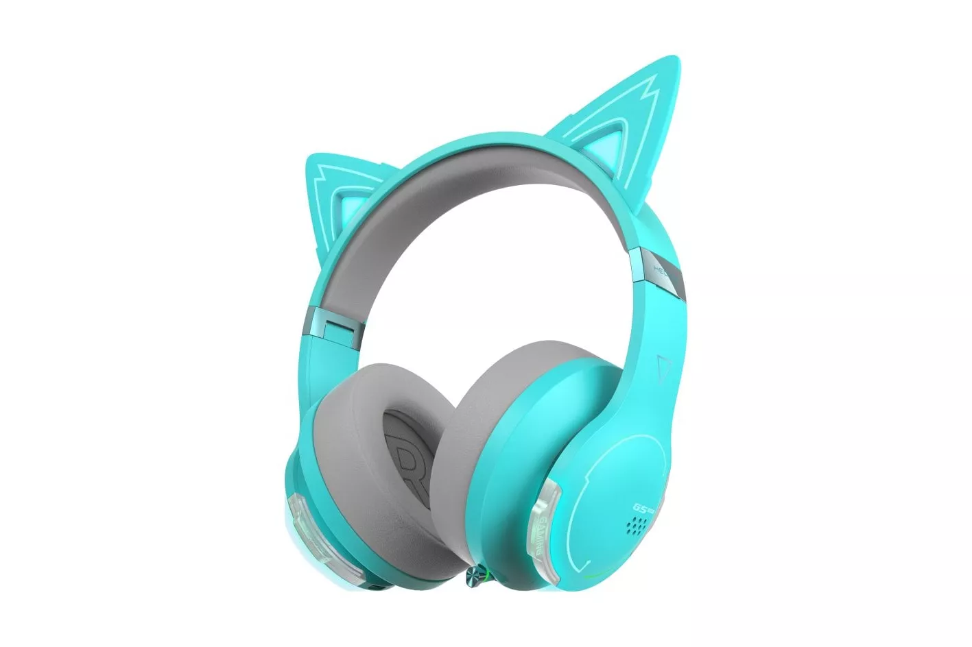 Edifier G5BT CAT Auriculares Gaming Inalámbricos RGB Turquesa