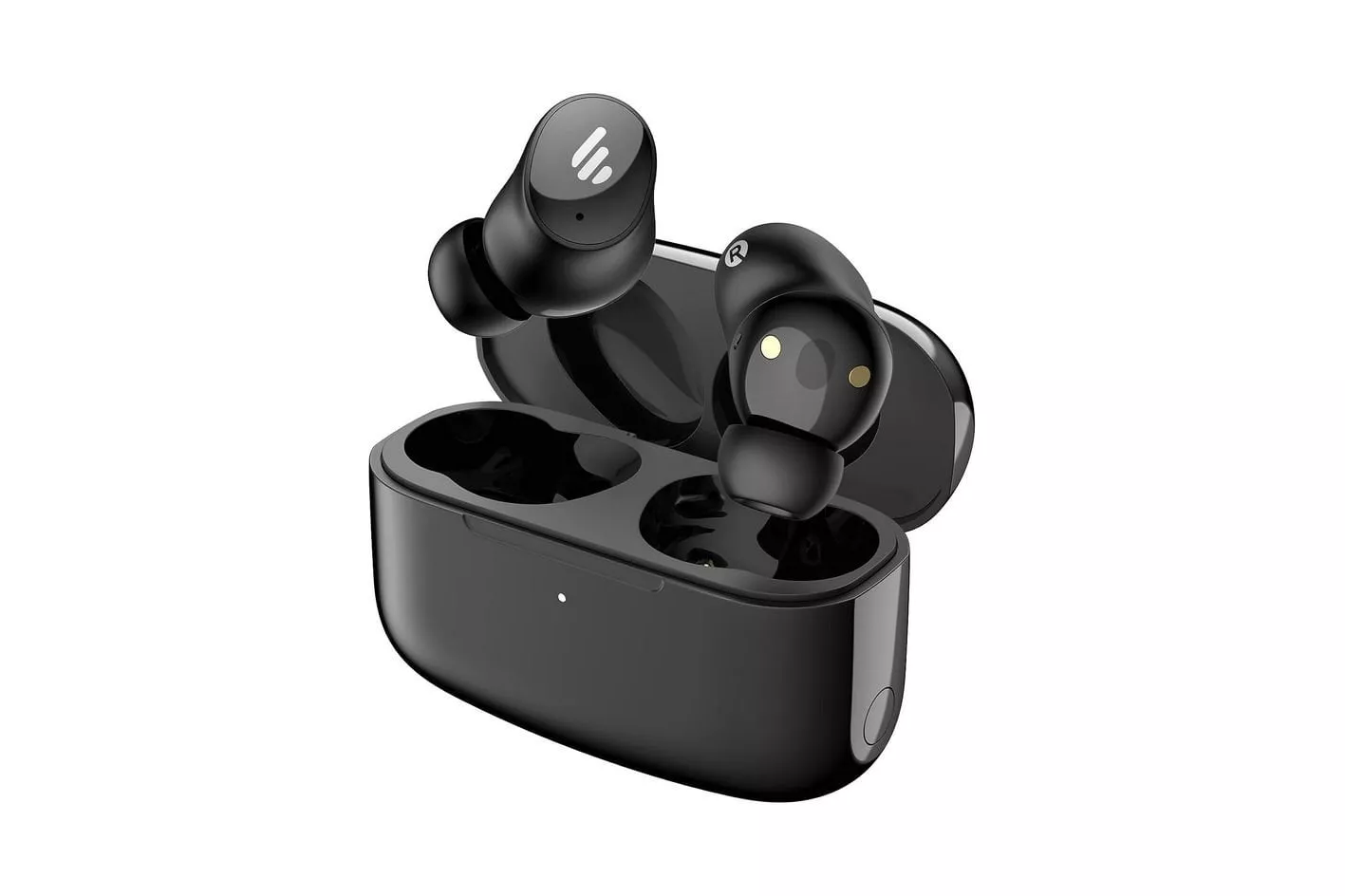 Edifier TWS1 Pro 2 Auriculares Bluetooth con Cancelación Activa de Ruido Negros
