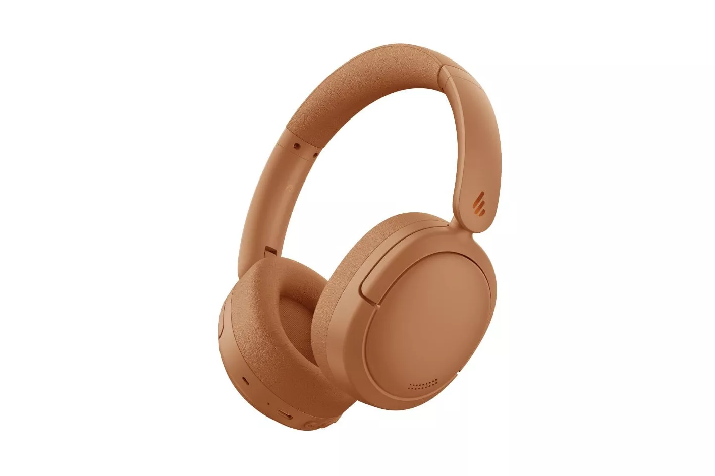 Edifier V80 Auriculares Híbridos Bluetooth con Cancelación Activa de Ruido Marrones